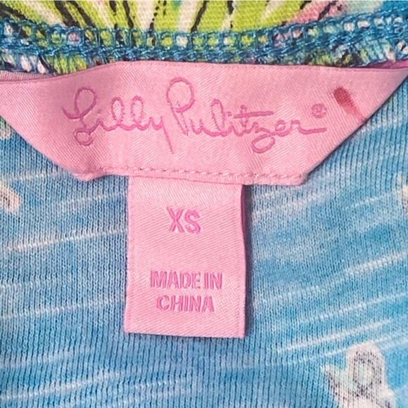 Lilly Pulitzer Joycee Top in Jungle Glam Toile Sz XS - Picture 9 of 12